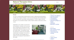 Desktop Screenshot of naturaltherapies-clinic.com